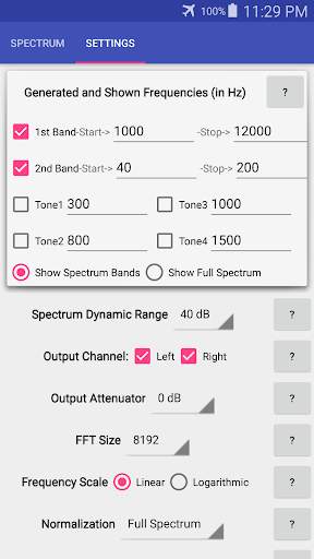 Audio Analyzer 2 تصوير الشاشة