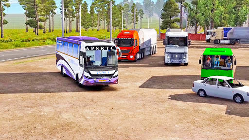 Village Bus Simulator Games 3D screenshot 6
