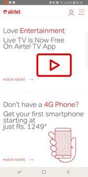 My Airtel App screenshot 1
