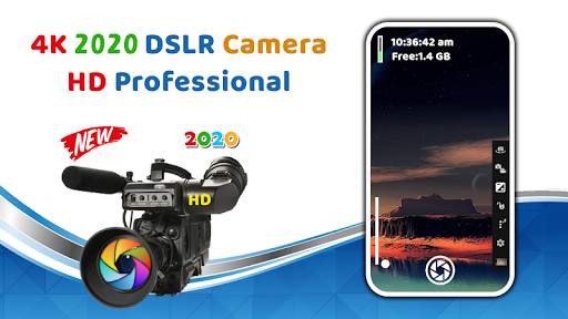 DSLR Camera : 4K HD Camera स्क्रीनशॉट 4
