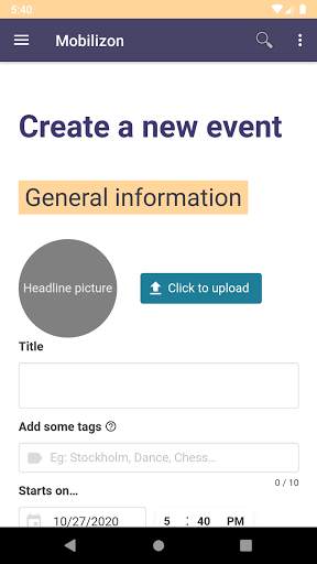 Mobilizon screenshot 4