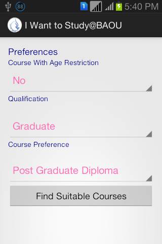 I Want to Study at BAOU screenshot 5