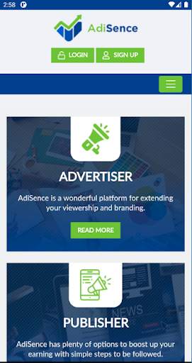 AdiSence.com - PrPal screenshot 2