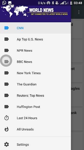 WORLD NEWS screenshot 1