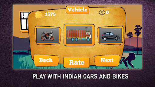 Hill Escape India - 2D Racing Game screenshot 4