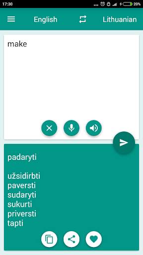 Lithuanian-English Translator screenshot 3