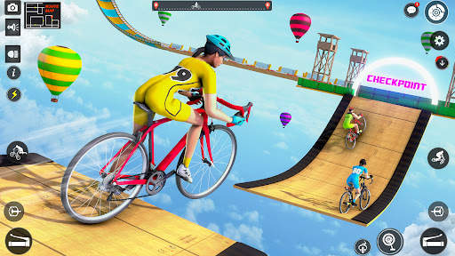 BMX Cycle Stunt Game 2 تصوير الشاشة