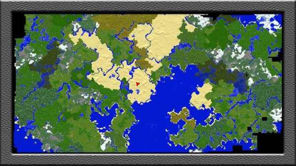 World map for minecraft pe screenshot 1