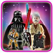 Lego Star Galaxy War puzzle logo