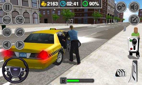 Taxi Driver Simulator 2019 - Hill Climb 3D screenshot 4