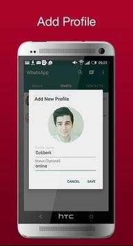 Fake Conversation for Whatsapp screenshot 1