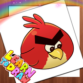 How To Draw Angry Birds icon