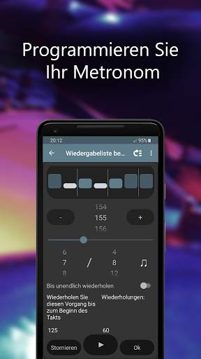 Camtronome - metronom, kamera screenshot 4