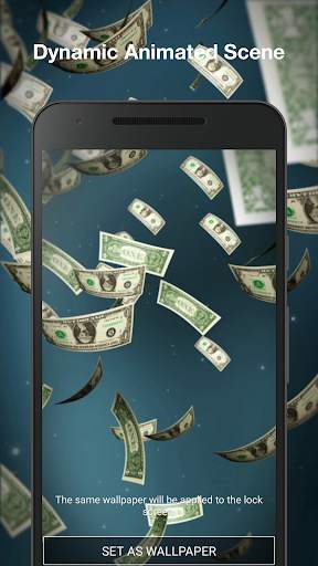 Money Rain Live Wallpaper PRO screenshot 2