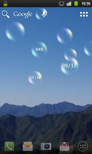 Vivid Bubbles Live Wallpaper screenshot 5