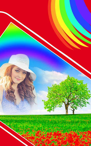 Rainbow Photo Editor - Photo Frames 2 تصوير الشاشة