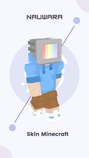 Skin TV Head for Minecraft PE screenshot 1