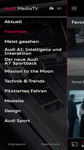 Audi MediaTV screenshot 7