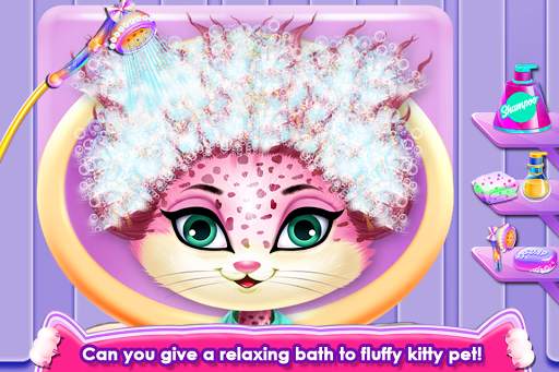 Fluffy Kitty Hair Salon 5 تصوير الشاشة