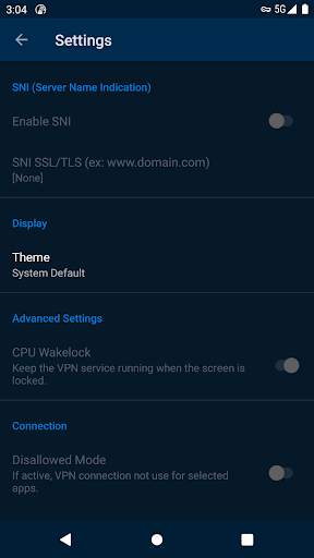 NDEV TLS VPN screenshot 5