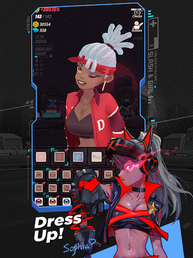 Slash & Girl - Endless Run screenshot 8
