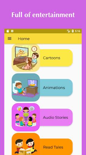 Bedtime Stories & Animations screenshot 2