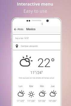 Weather and clock widget screenshot 3