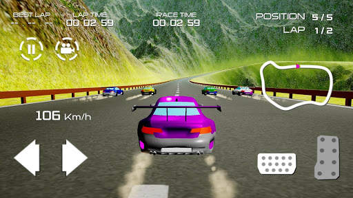 Fast Roads - Racing Car 3D Simulator screenshot 2