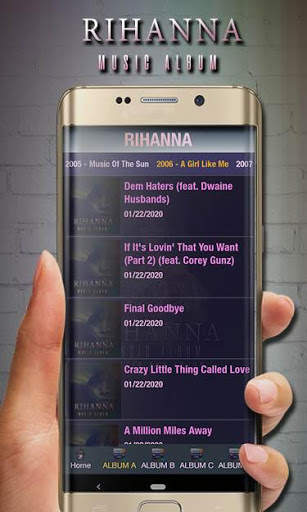 rihanna s album 188 pop songs album lagu barat screenshot 1