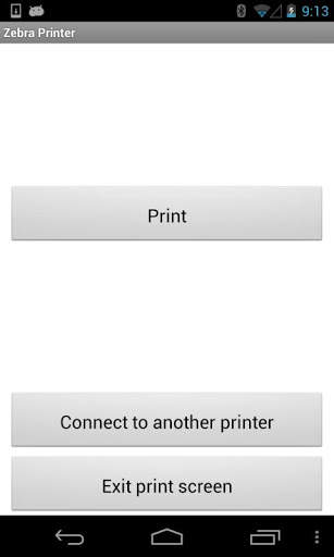 ODK Zebra Printer Driver screenshot 1