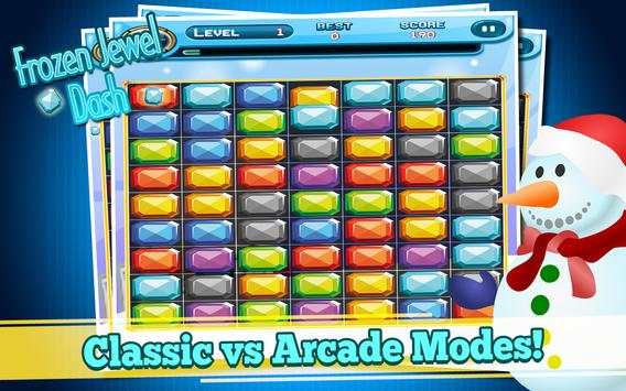 Frozen Jewels Dash скриншот 4