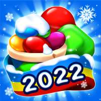 Crazy Candy Fever-Match 3 Game logo