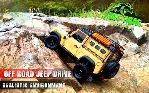 Offroad Jeep Simulator 4x4 Gam screenshot 1