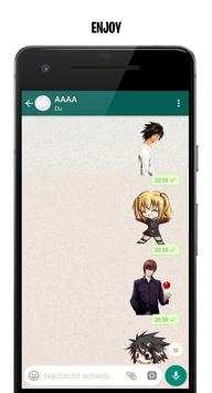 Death Note Whatsapp Sticker скриншот 4