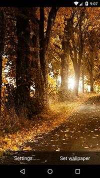 Autumn Live Wallpaper HD 1 تصوير الشاشة