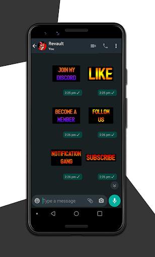 Like,Share,Subscribe Stickers for WhatsApp screenshot 5