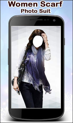 Women Scarf Photo Suit New screenshot 6