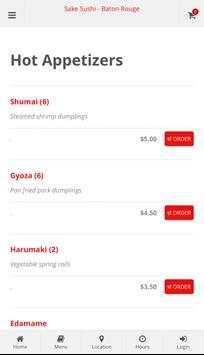 Sake Sushi Baton Rouge Online Ordering screenshot 2