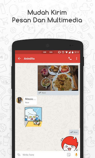 Catfiz Messenger screenshot 2