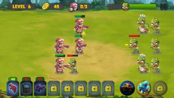 Zombie Strategy Survival Game screenshot 2