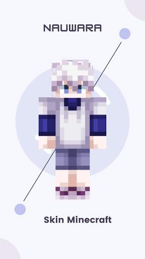 Skin Killua for Minecraft PE screenshot 5