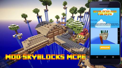 Mod Skyblock for MCPE screenshot 1