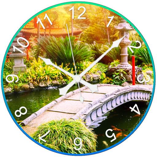 Garden Clock Live Wallpaper 1.3