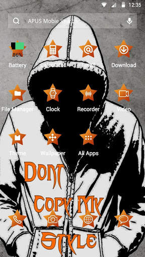My style theme for APUS screenshot 2
