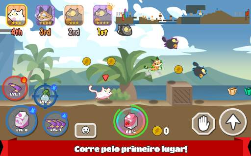 Pets Race Un jeu de course en mode PvP multijoueur screenshot 1