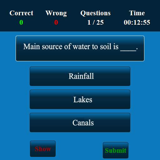 Natural Resources MCQ скриншот 2