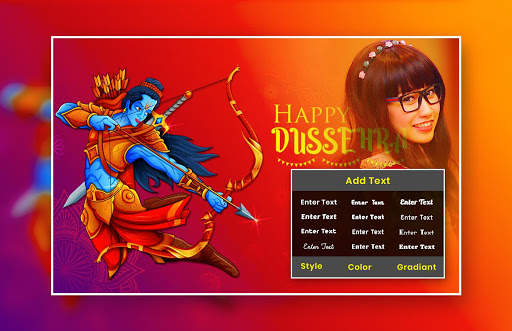 Dussehra Photo Frame 3 تصوير الشاشة