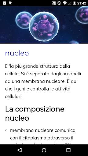 Corso di Biologia screenshot 4