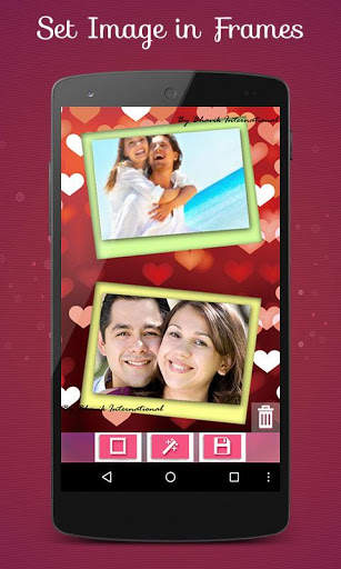 Couple Square Photo Frames screenshot 2