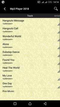 Mp3 Player 2018 screenshot 1